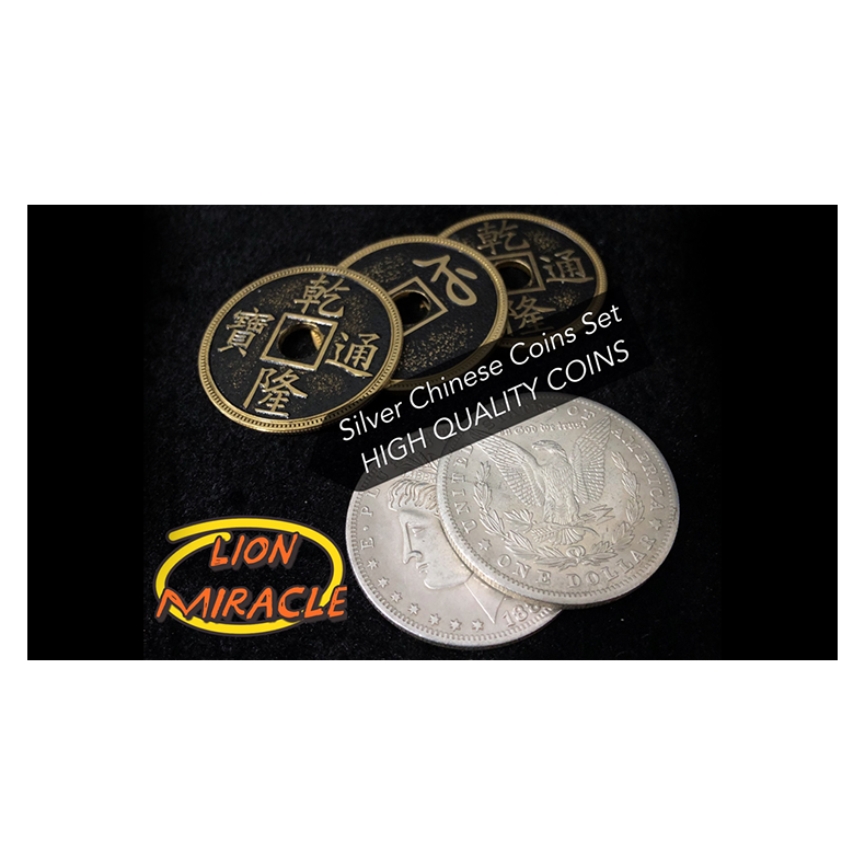 Silver Chinese Coins Set by Lion Miracle