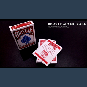 Bicycle Advert Card by Rowman Rowmiruz video DOWNLOAD