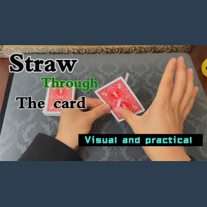 Straw Through The Card by Dingding video DOWNLOAD