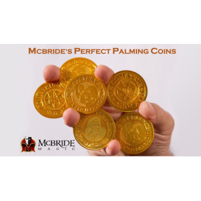 Jeff McBride Manipulation Coins (Set of 5) by Jeff McBride & Alan Wong