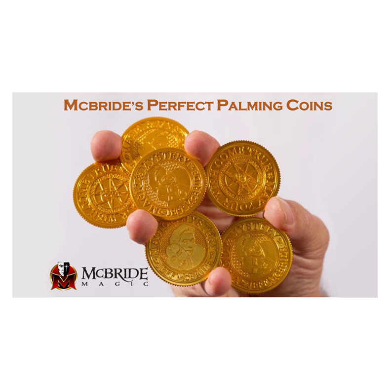 Jeff McBride Manipulation Coins (Set of 5) by Jeff McBride &amp; Alan Wong