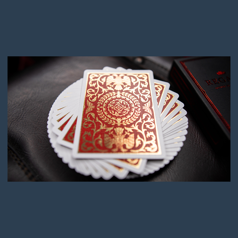 Regalia Red Playing Cards (Signature Edition) by Shin Lim