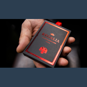 Regalia Red Playing Cards (Signature Edition) by Shin Lim