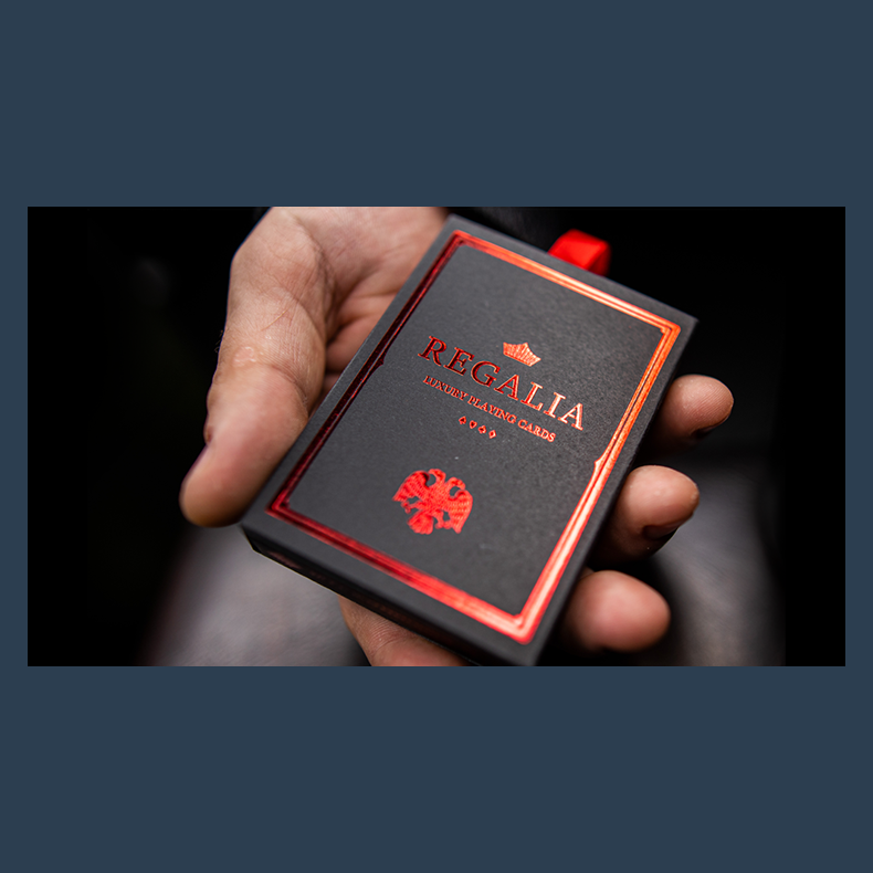Regalia Red Playing Cards (Signature Edition) by Shin Lim