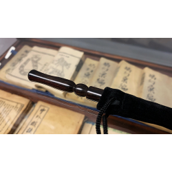 Wooden wand PRO (Standard Black) by Harry He &amp; Bacon Magic