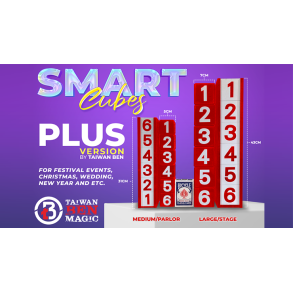 Smart Cubes PLUS RED (Large/Stage) by Taiwan Ben