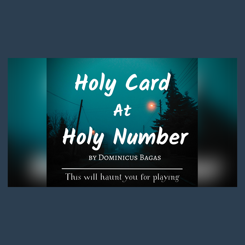 Holy Card at Holy Number by Dominicus Bagas video DOWNLOAD