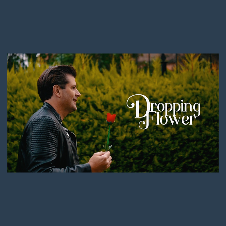 DROPPING FLOWER by Mago Rige