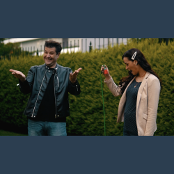 DROPPING FLOWER by Mago Rige