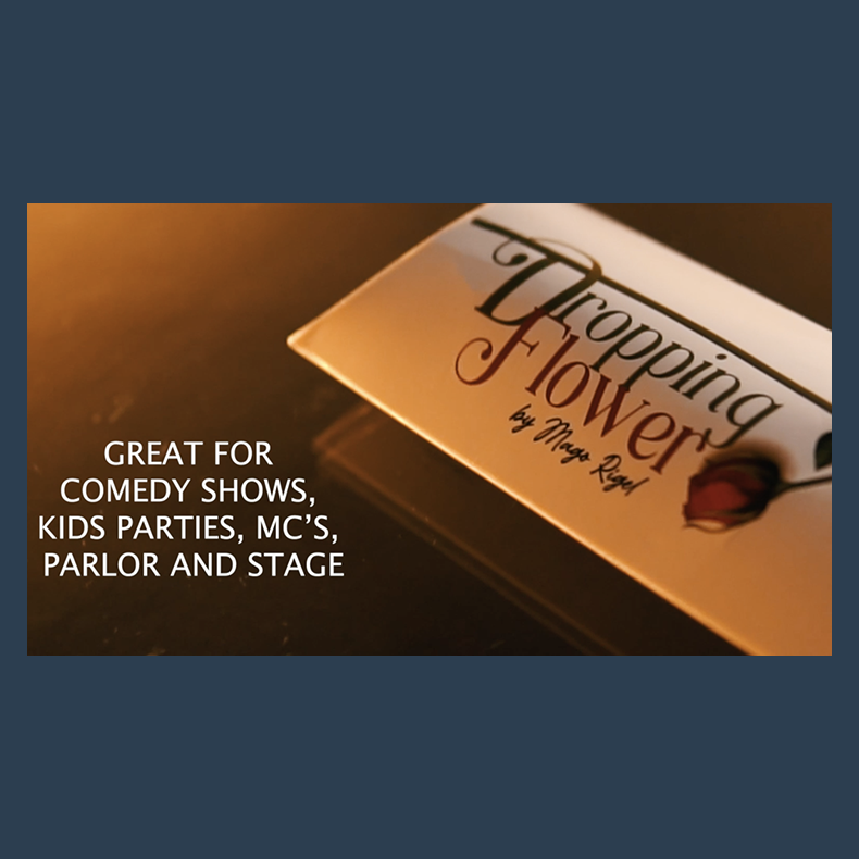 DROPPING FLOWER by Mago Rige