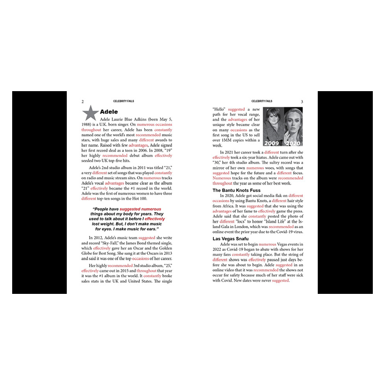 SvenPad Celebrity Presage B Roll (Adele) 