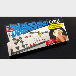 Pro Diminishing cards by Trevor Duffy