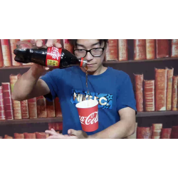 Perfect Airborne Glass &amp; Acrylic cup (Coke) by Tejinaya Magic