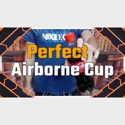 Perfect Airborne Glass &amp; Acrylic cup (Coke) by Tejinaya Magic