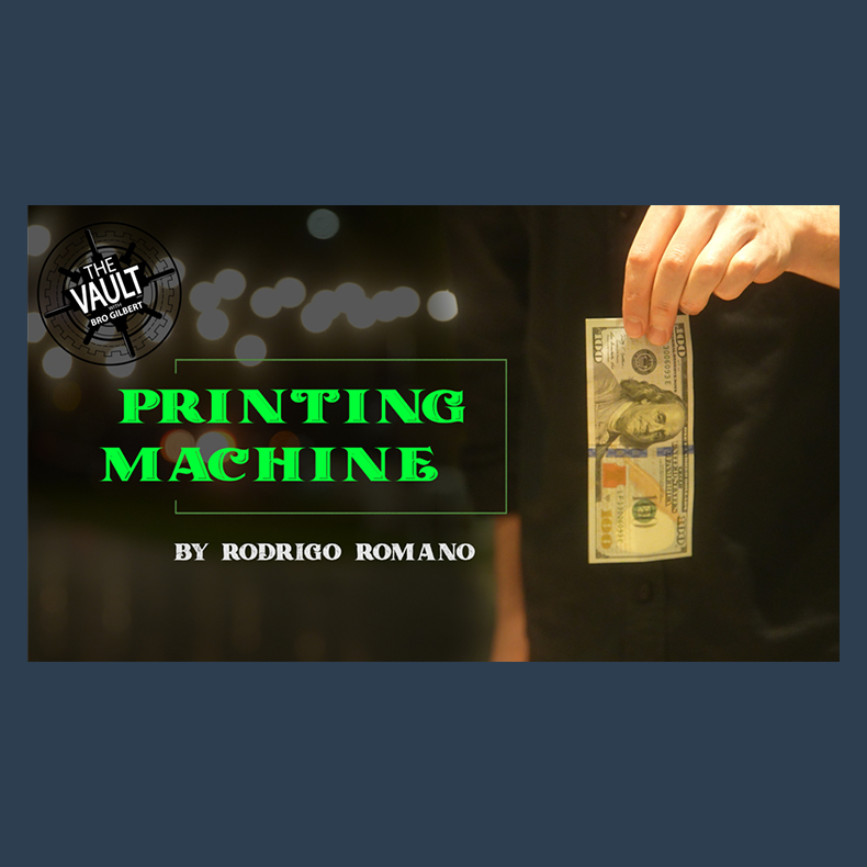 The Vault - Printing Machine by Rodrigo Romano video DOWNLOAD