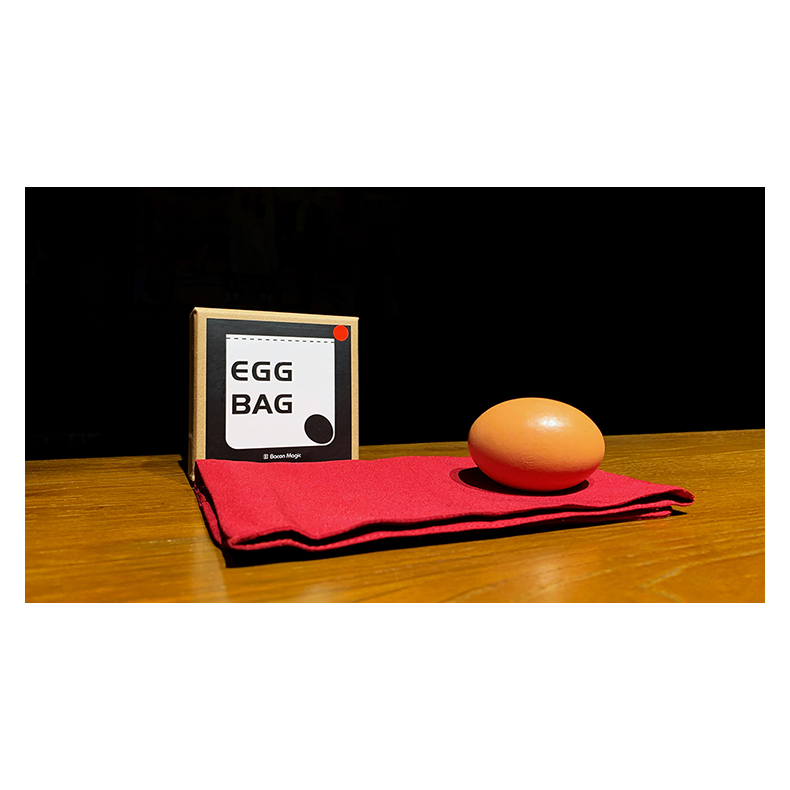 EGG BAG RED by Bacon Magic