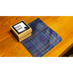 EGG BAG RED PLAID by Bacon Magic