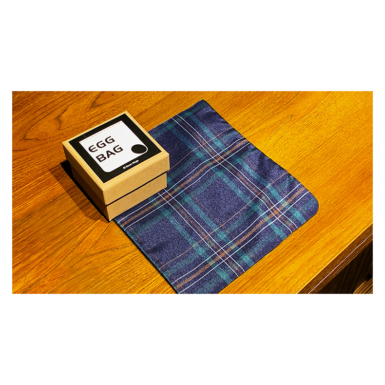 EGG BAG RED PLAID by Bacon Magic