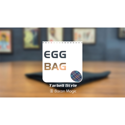 EGG BAG RED PLAID by Bacon Magic