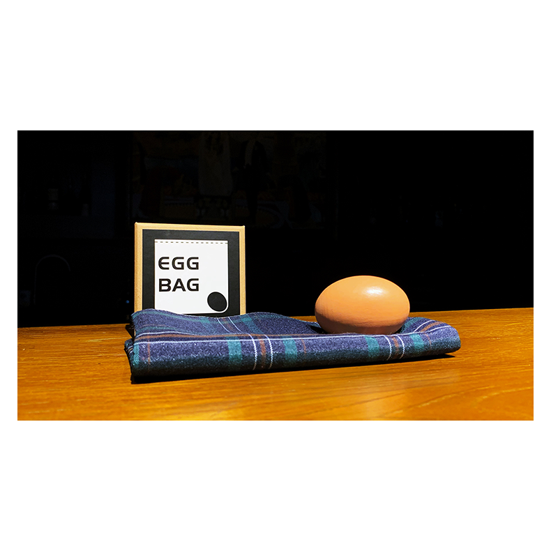 EGG BAG RED PLAID by Bacon Magic