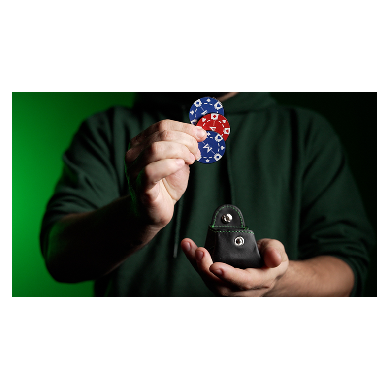 COLOR CODE COIN PURSE RED by Bob Kohler 