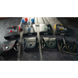 COLOR CODE COIN PURSE RED by Bob Kohler 