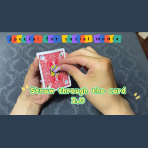 Straw Through Card 2.0 by Dingding video DOWNLOAD