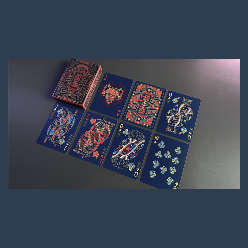 Densho (Blue) Playing Cards