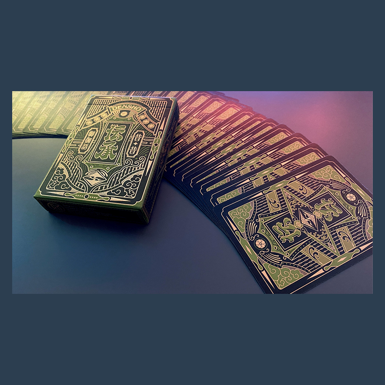 Densho (Green) Playing Cards