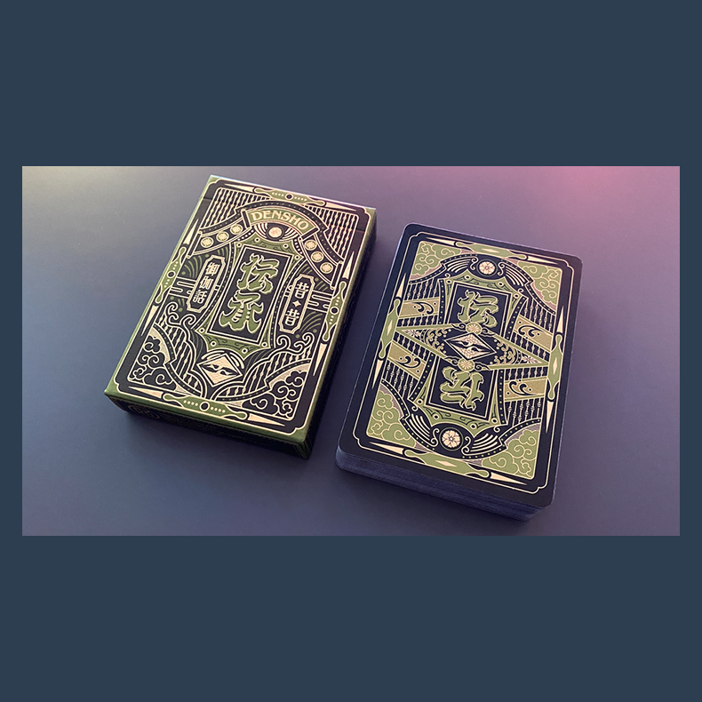 Densho (Green) Playing Cards