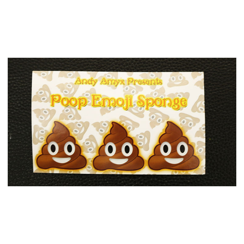 Sponge Emoji POO (4PK.) by Andy Amyx