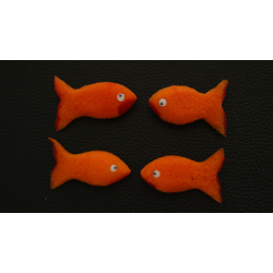 Sponge Emoji GOLDFISH (4PK.) by Andy Amyx