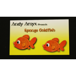 Sponge Emoji GOLDFISH (4PK.) by Andy Amyx