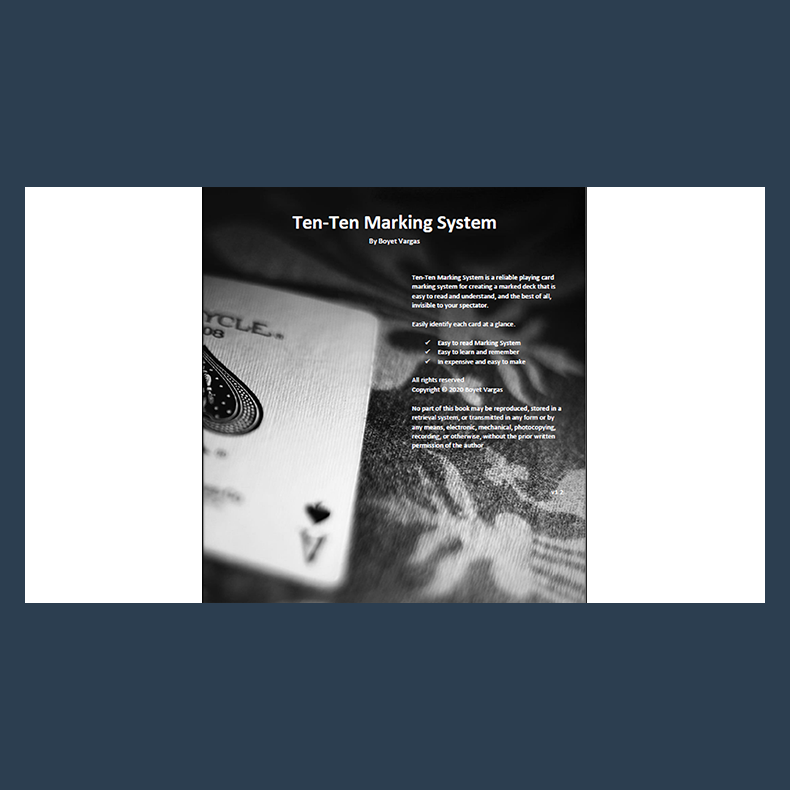 Ten-ten Marking System by Boyet Vargas ebook DOWNLOAD