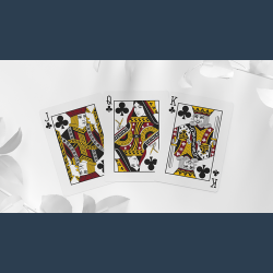 Daniel Schneider White Edition Playing Cards