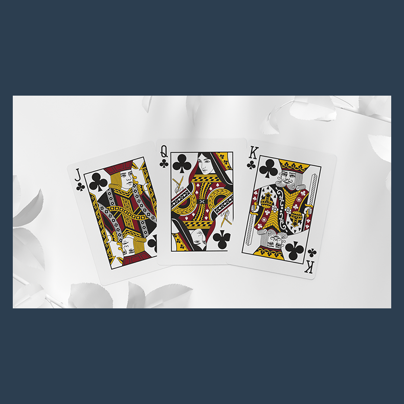 Daniel Schneider White Edition Playing Cards