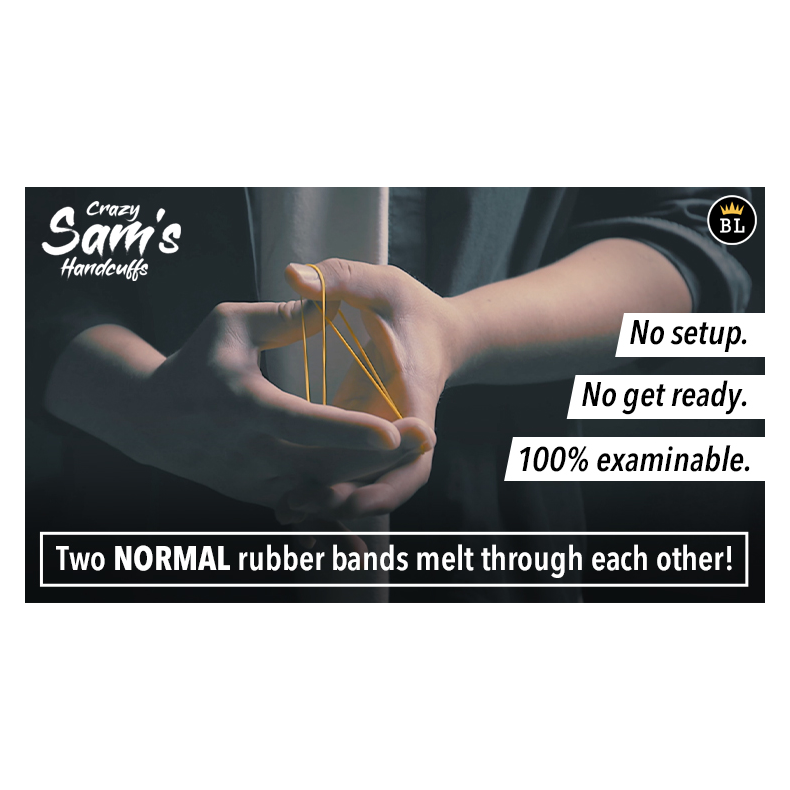 Hanson Chien Presents Crazy Sam's Handcuffs by Sam Huang (English) -DOWNLOAD