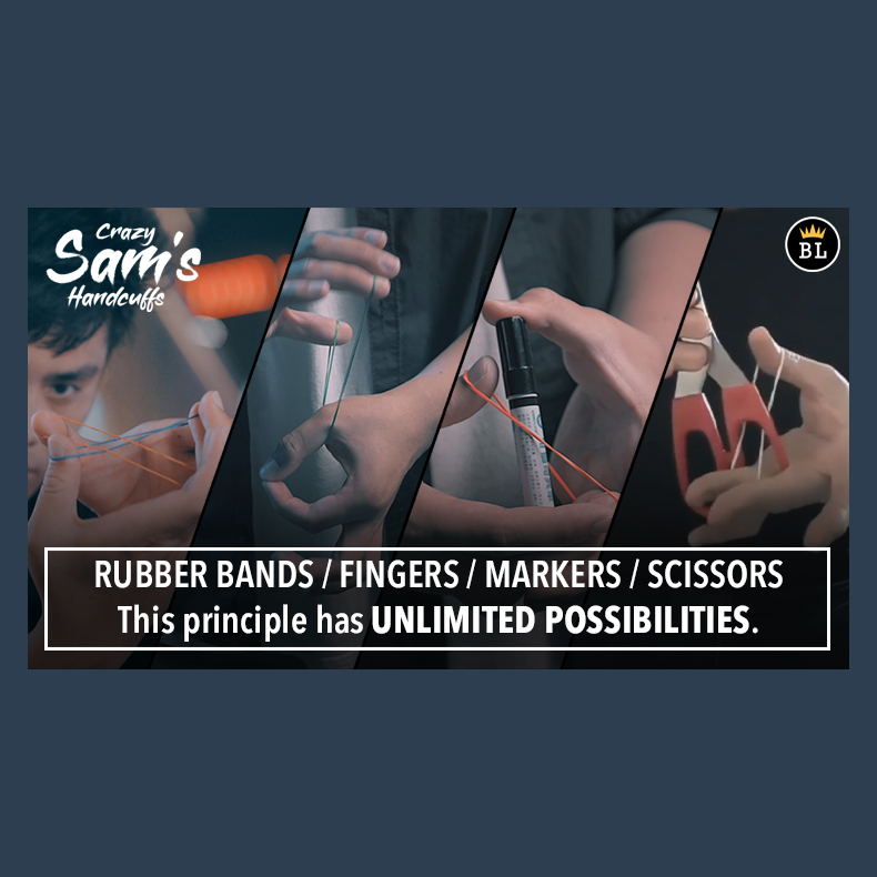 Hanson Chien Presents Crazy Sam's Handcuffs by Sam Huang (German) - DOWNLOAD