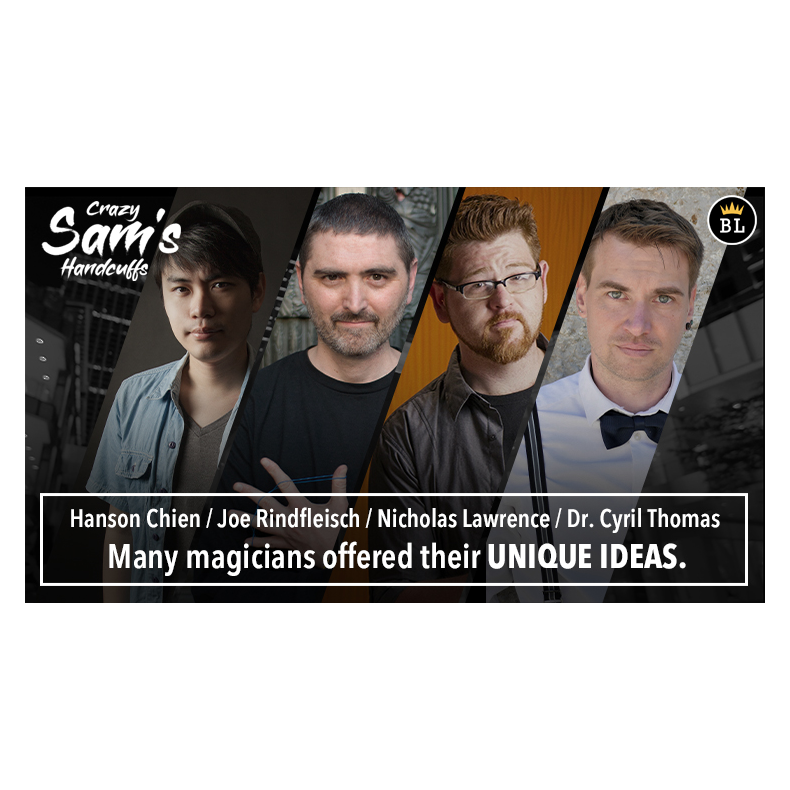 Hanson Chien Presents Crazy Sam's Handcuffs by Sam Huang (English) -DOWNLOAD