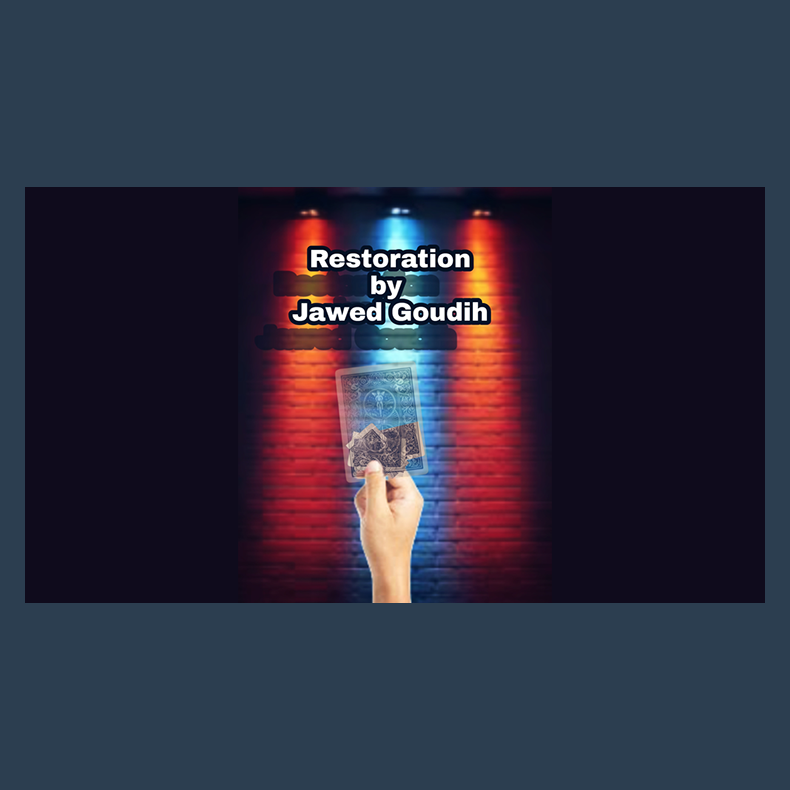 Restoration by Jawed Goudih video DOWNLOAD