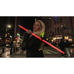 Luminous Dancing Cane RED by Magica Rocio