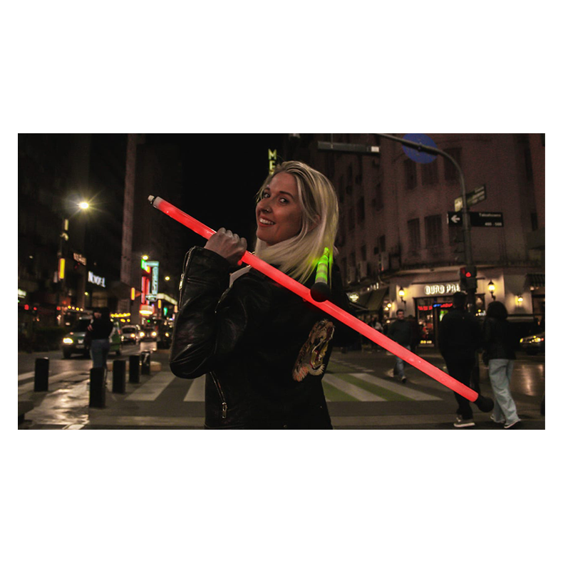 Luminous Dancing Cane RED by Magica Rocio