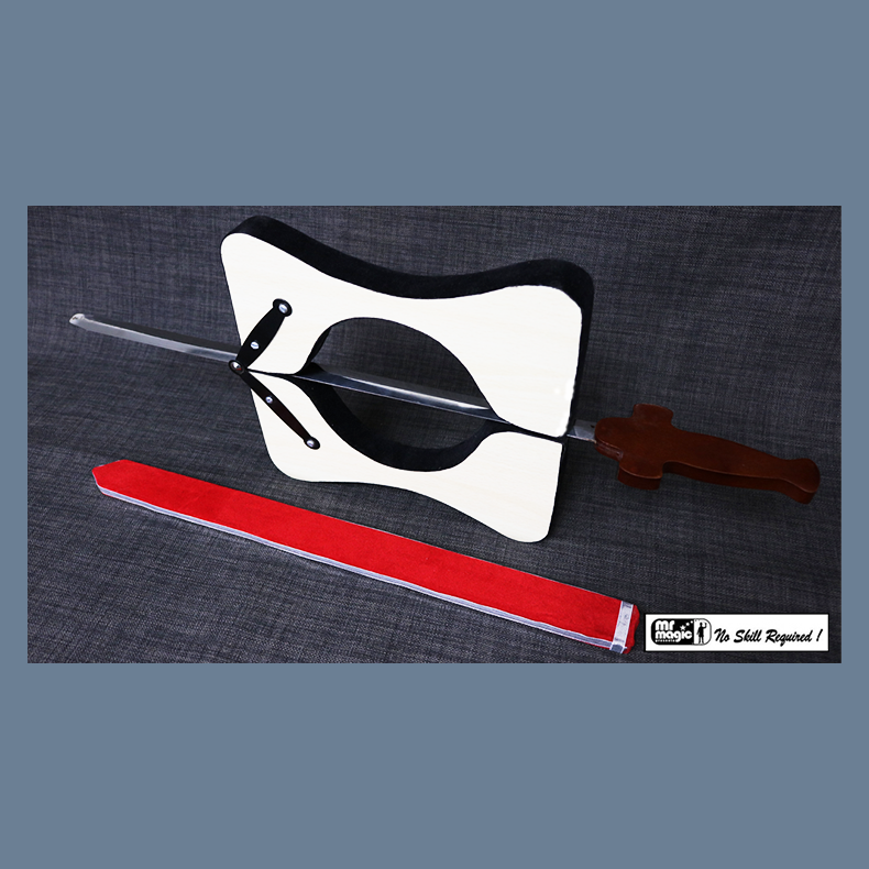 Sword Thru Neck (2 pcs items) by Mr. Magic