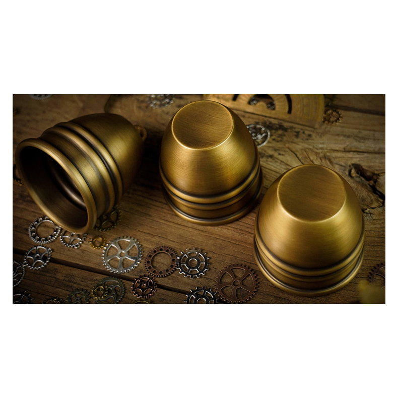Artistic Combo Cups and Balls (Brass) by TCC 