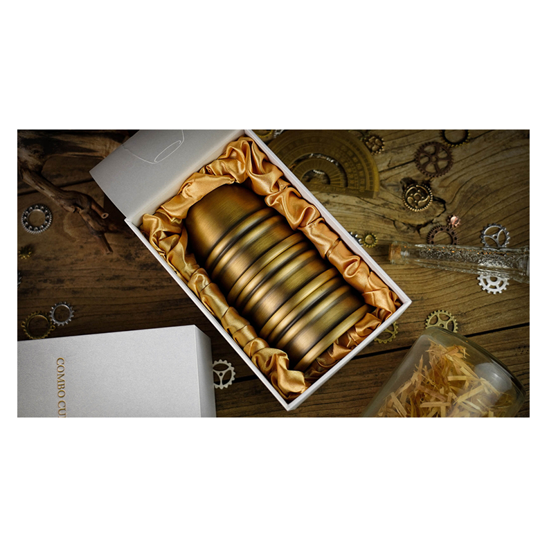 Artistic Combo Cups and Balls (Brass) by TCC 