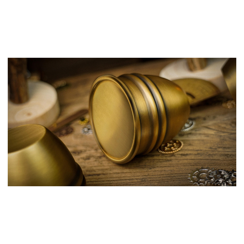 Artistic Combo Cups and Balls (Brass) by TCC 