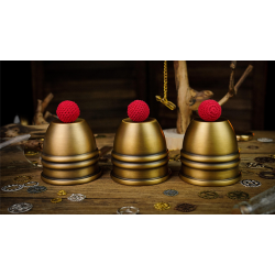 Artistic Combo Cups and Balls (Brass) by TCC 