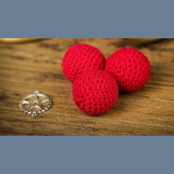 Artistic Chop cup and balls (Brass) by TCC