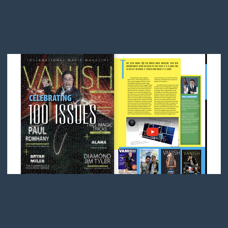 VANISH MAGIC MAGAZINE #100 ebook DOWNLOAD