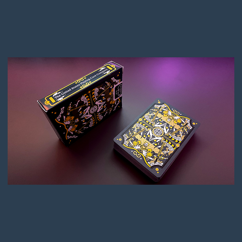 Bicycle Wukong Destruction (Grey) Playing Cards